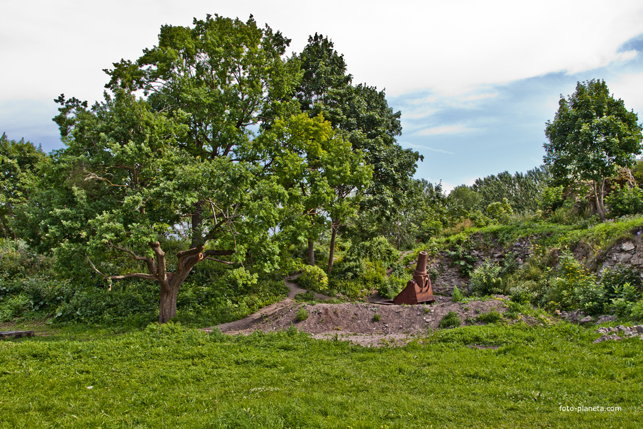 Территория крепости