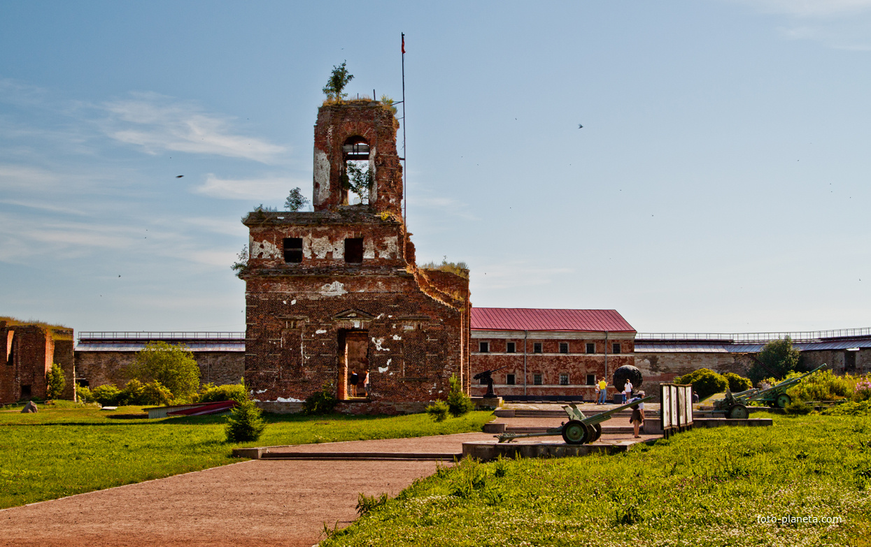 На территории крепости &quot;Орешек&quot;