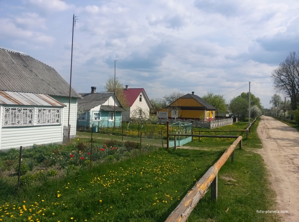 Село Верхи. ул.Глинянка на с.Стобихва