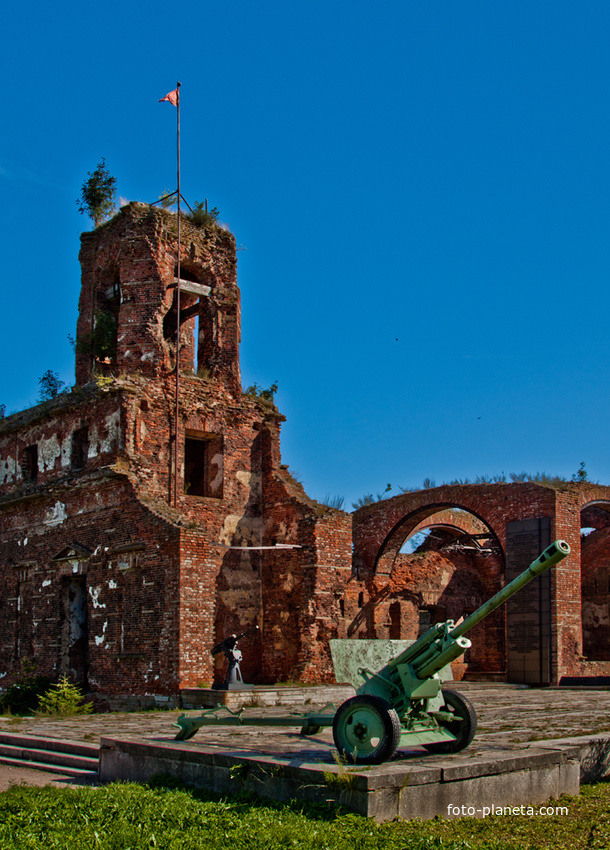 В крепости