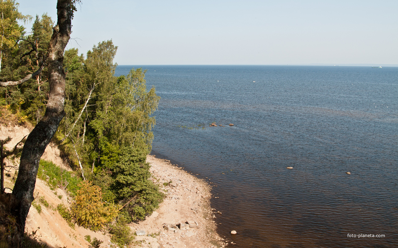 Вид на Финский залив с Красной Горки