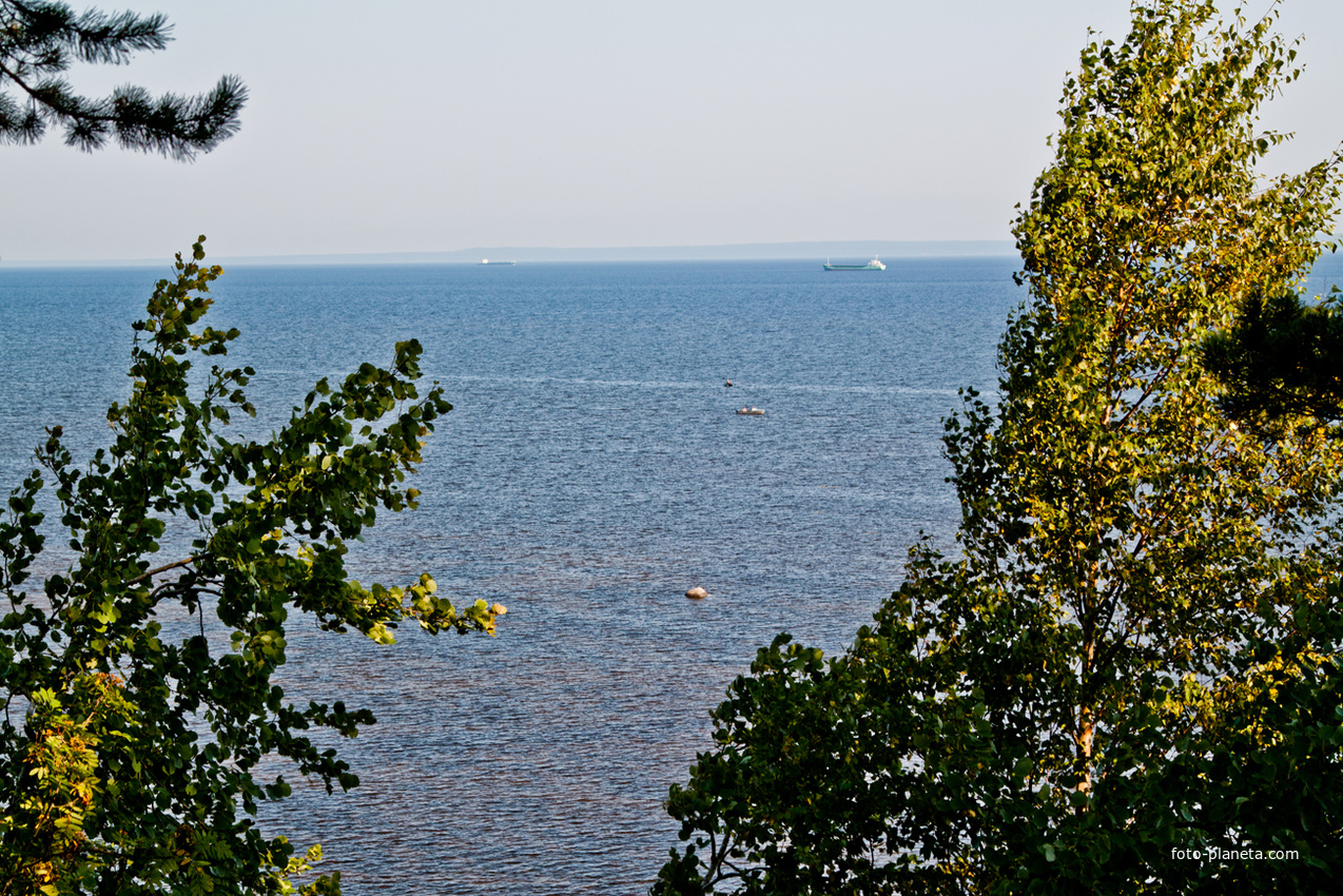 Вид на Финский залив с Красной Горки