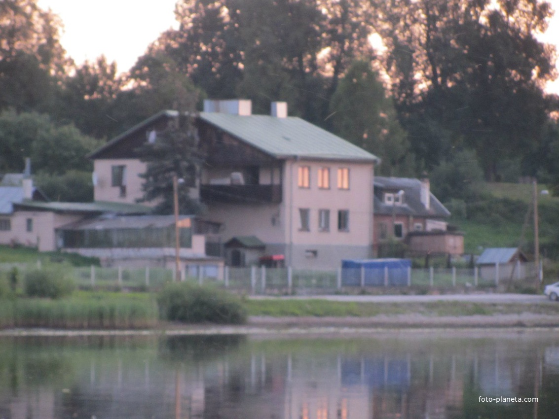 Вид на Нарву с Ивангородского берега