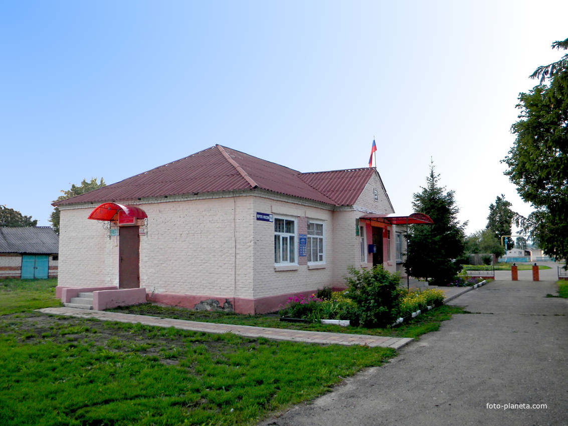 Здание администрации села Стрелецкое