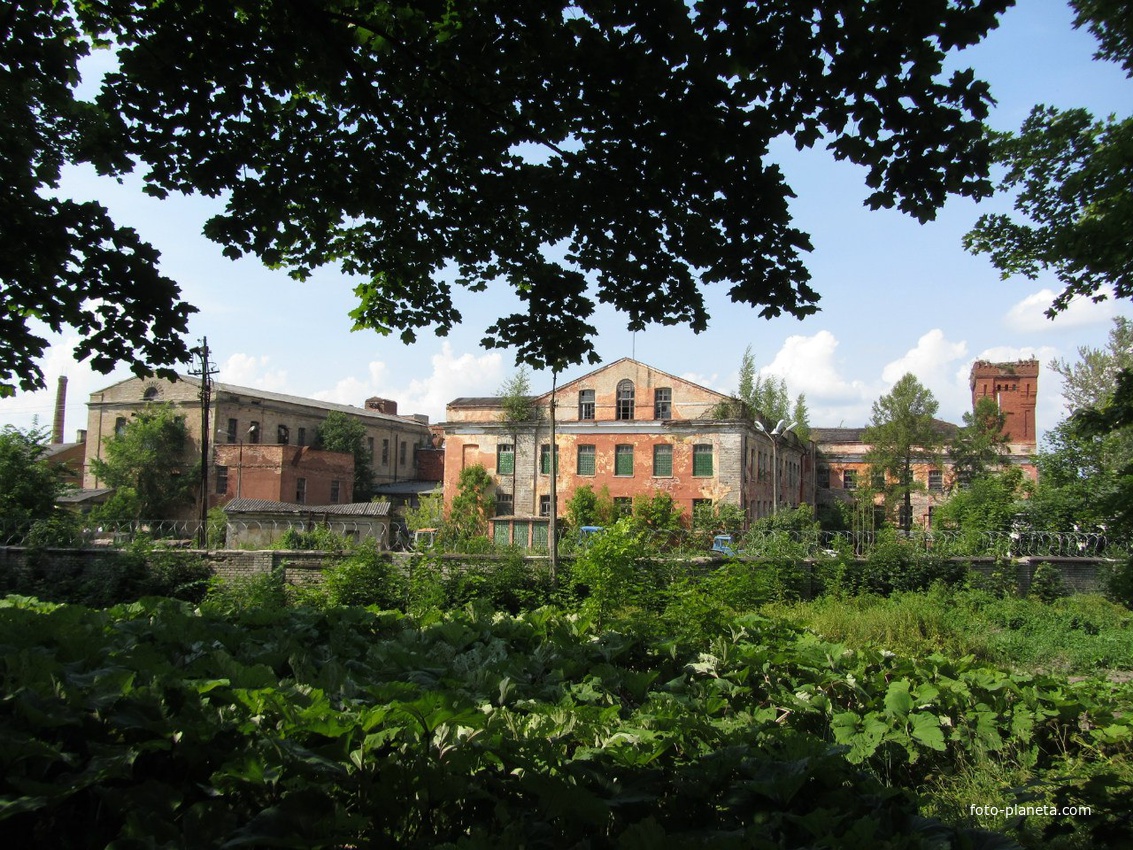 Ивангород. Льноджутовая фабрика