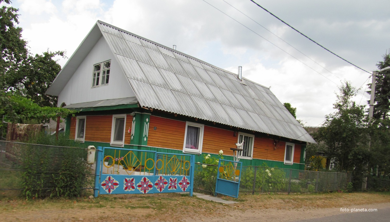 Дом в деревне.