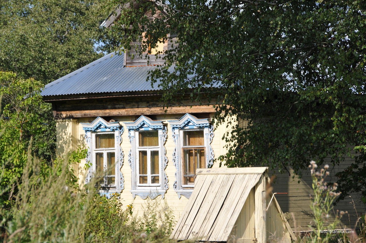 Деревня Боровки. Сохранившийся дом