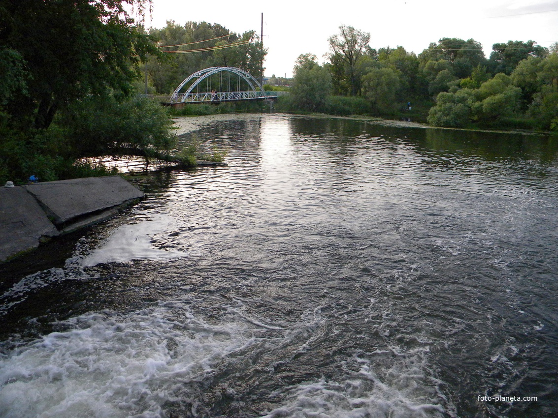 Река Нежеголь в городе Шебекино
