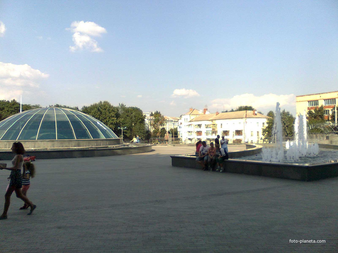 Вид с площади Гагарина