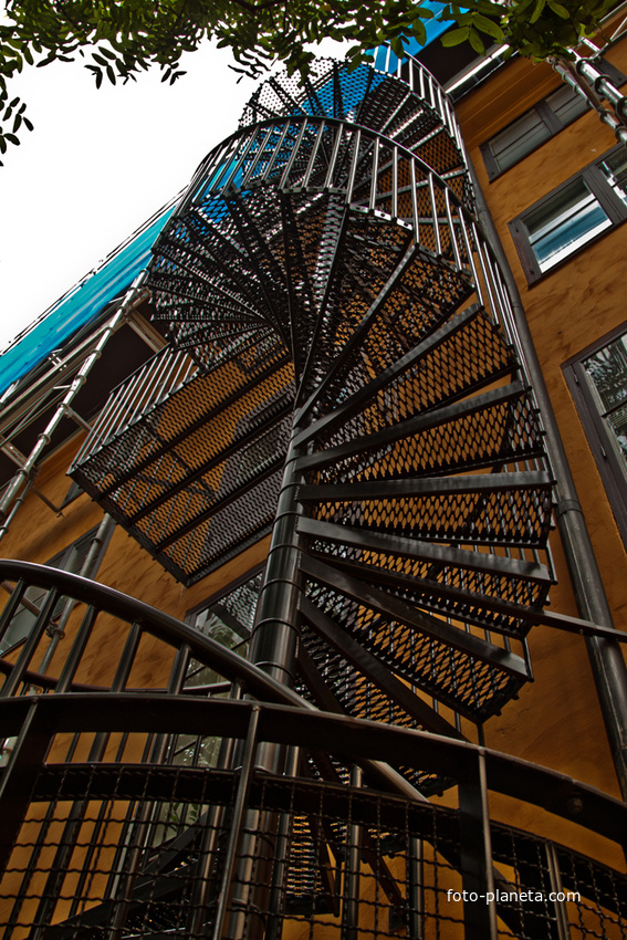 Дворик в Стокгольме