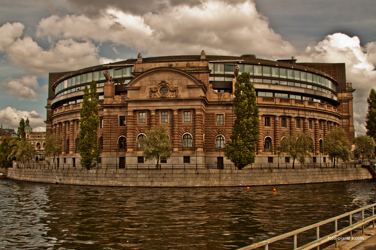 Здание Парламента Швеции