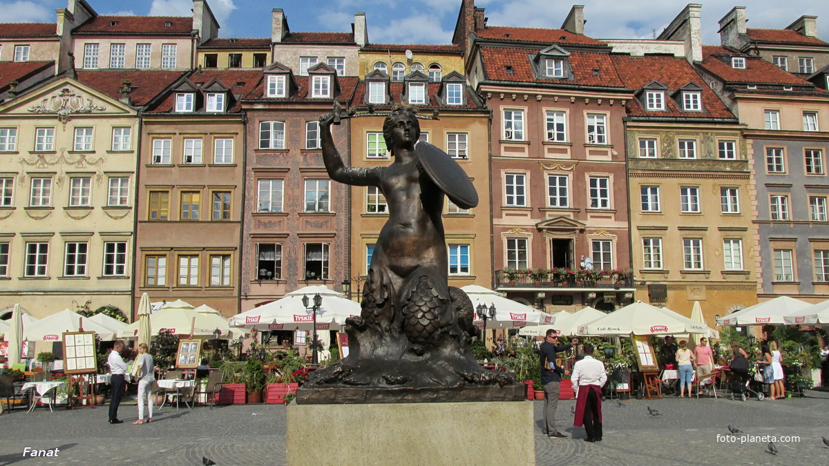 Варшавская русалка - герб Варшавы
