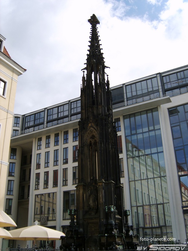 Холерный фонтан в Дрездене