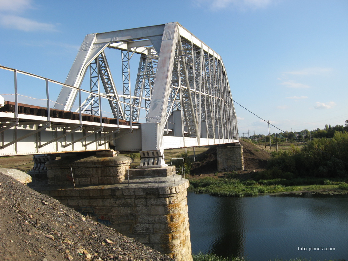 Ж/Д мост через реку Дон