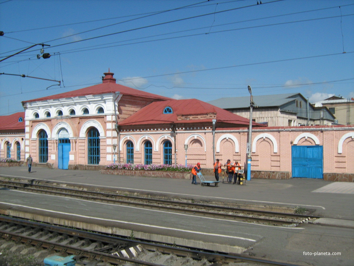Станция Петропавловск Старое здание