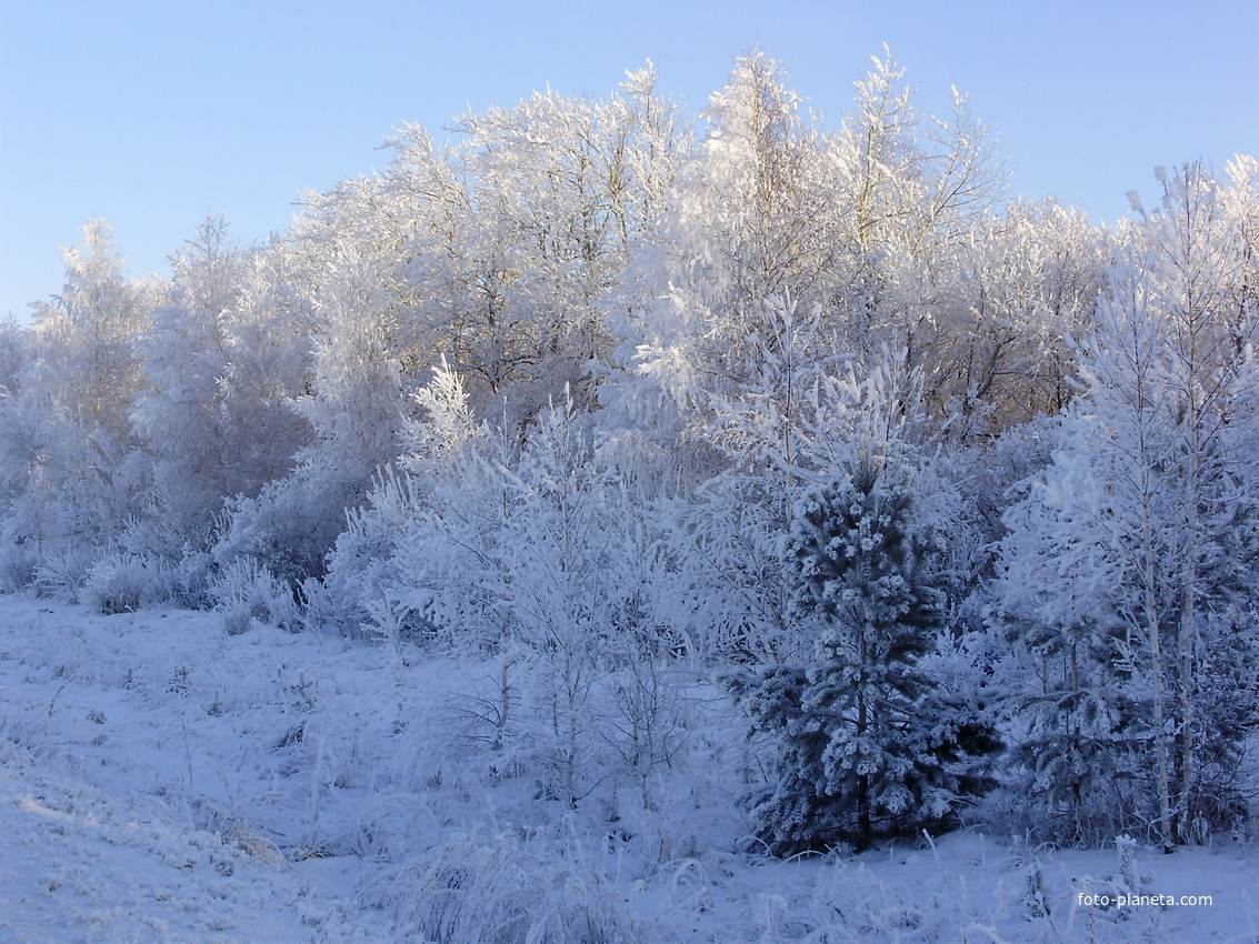 Зимний пейзаж  Бакаево