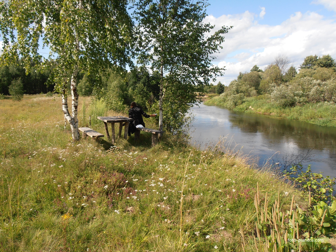 Место где можна отдохнуть на Ипути д. Семиричи