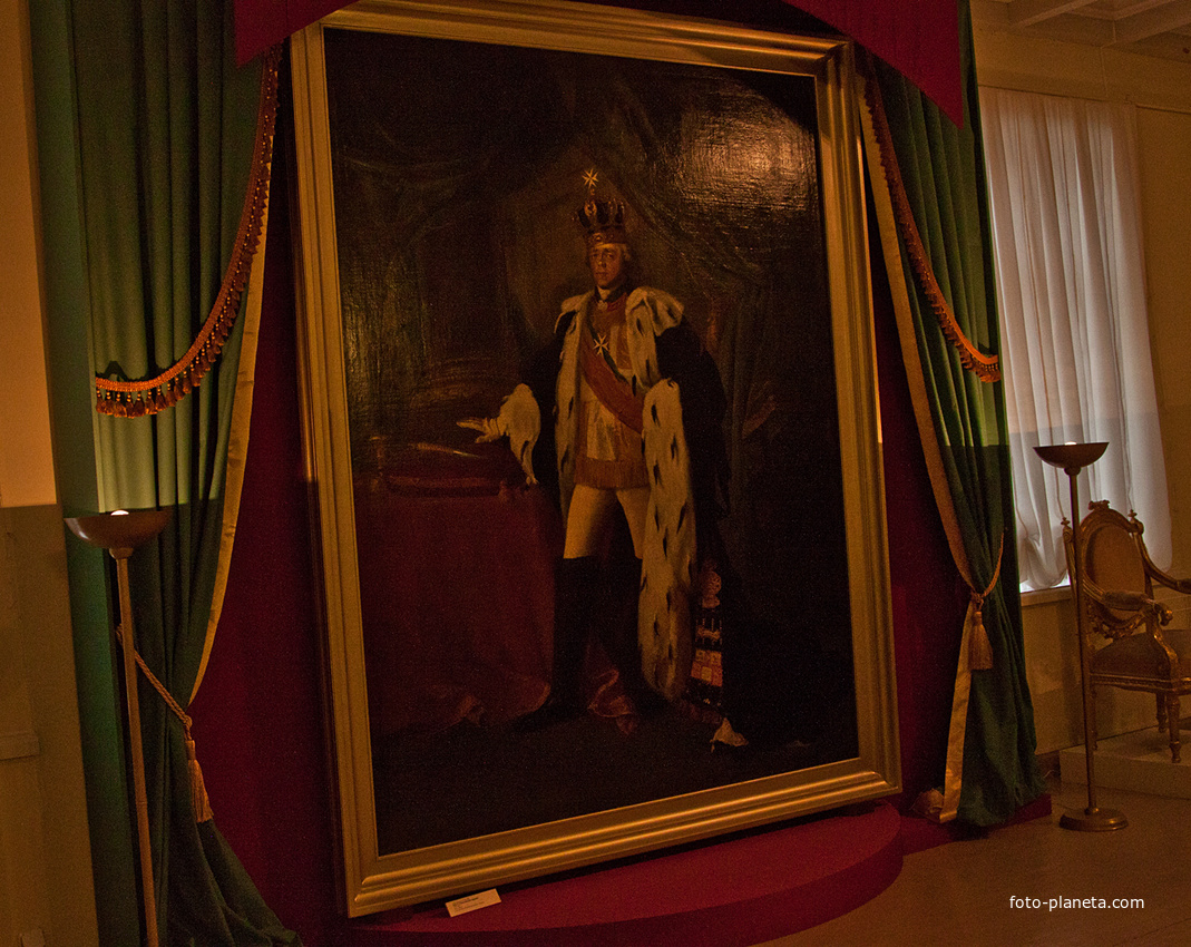 Экспозиция выставки в Приоратском дворце