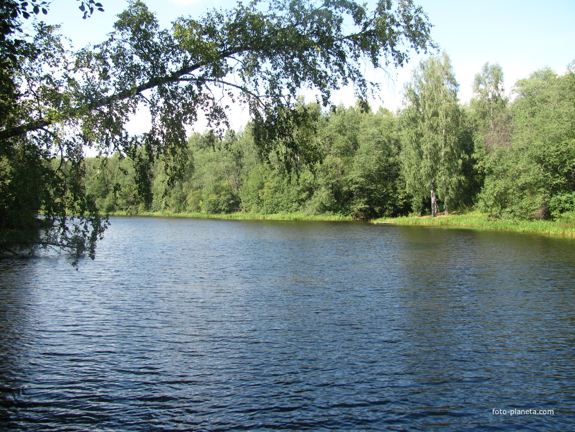 Вид на реку Лемёнка.