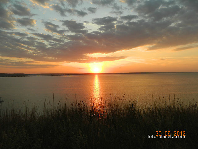 Закат на Хаджибее