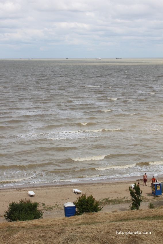 Ейск. Пляж Каменка.