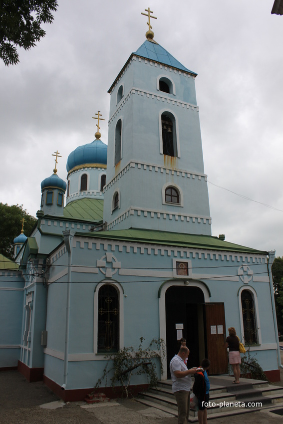 Ейск. На территории Михайло-Архангельского храма.