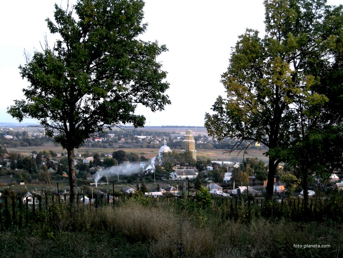 Вид на поселок Борисовка