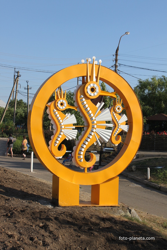 Ейск. Центральная набережная.