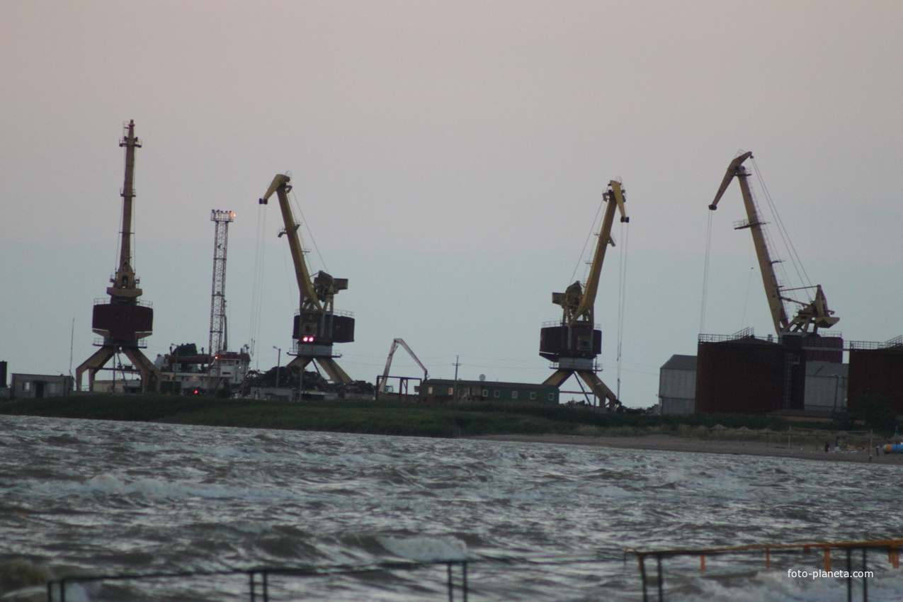 Ейск. Морской порт.