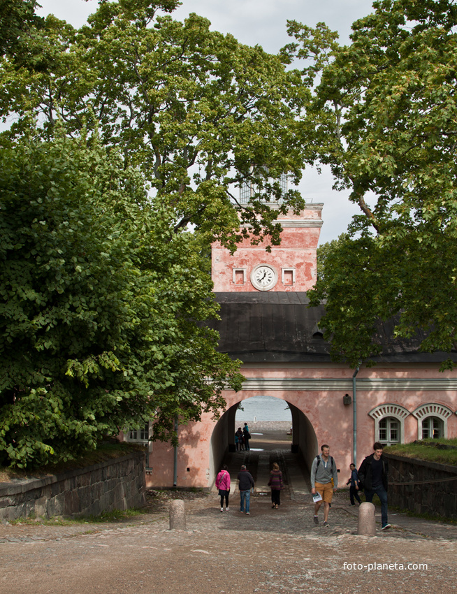 Выход из крепости Свеаборг