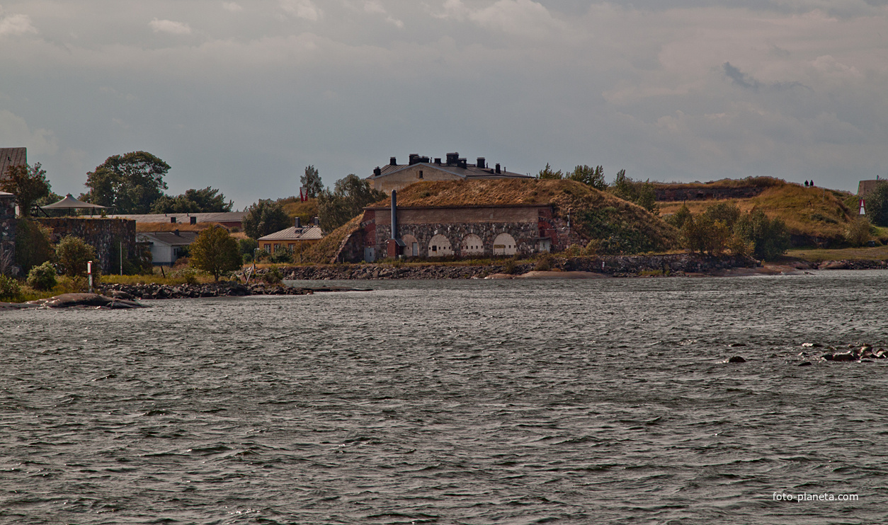 Вид на крепость Свеаборг