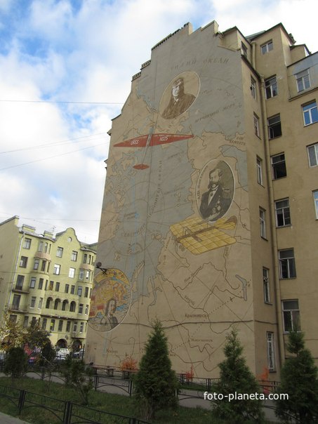 Чкаловский проспект, фрагмент дома