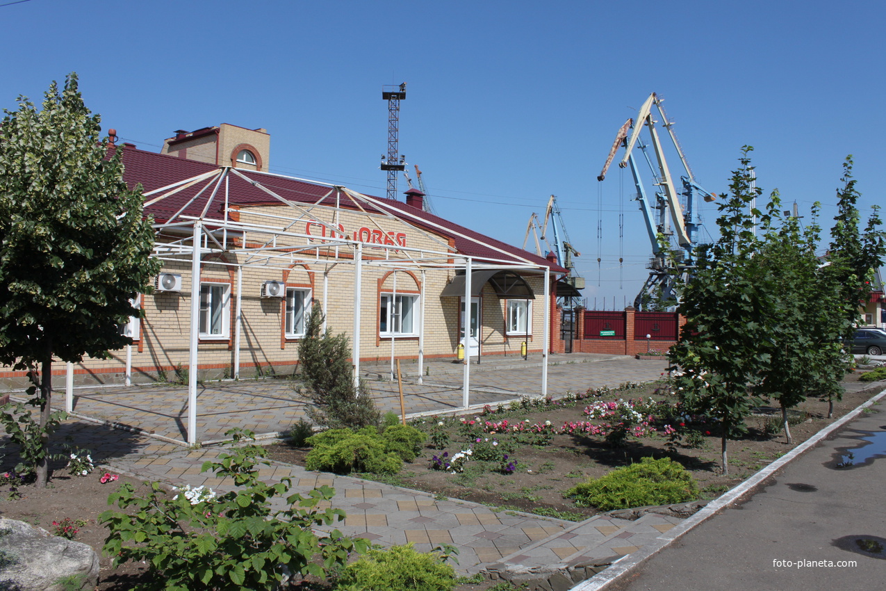 Ейск. Ул. Портовая аллея.