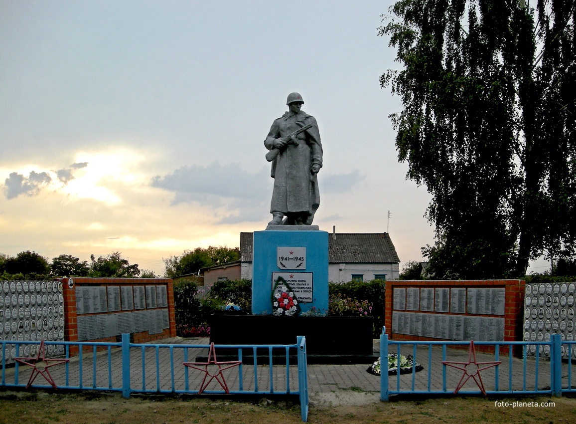 Памятник Воинской Славы в селе Сафоновка