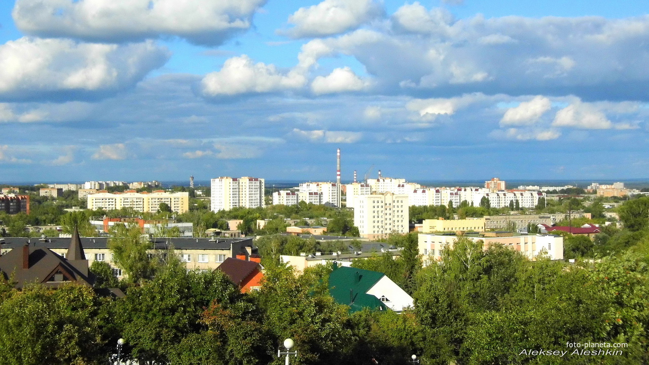 г. Пенза, зеленый город Поволжья.