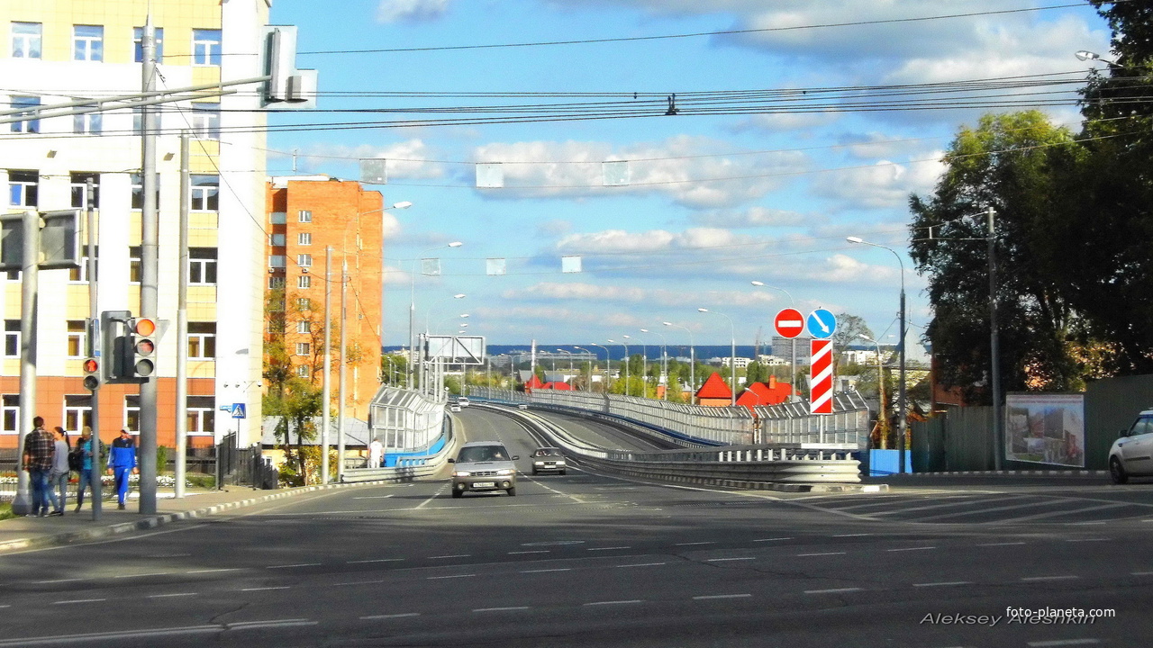 г. Пенза,  новый путепровод  «Леонидовский мост».