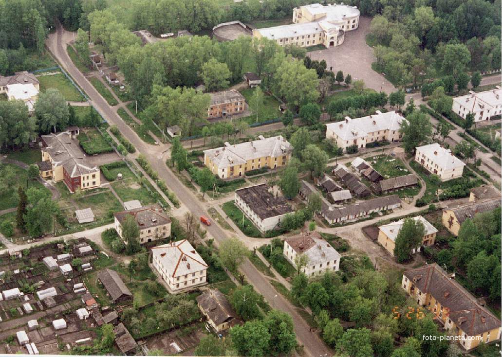Вид на ул.Ленина и Дворец Культуры.