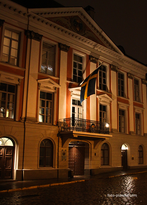Здание посольства Швеции