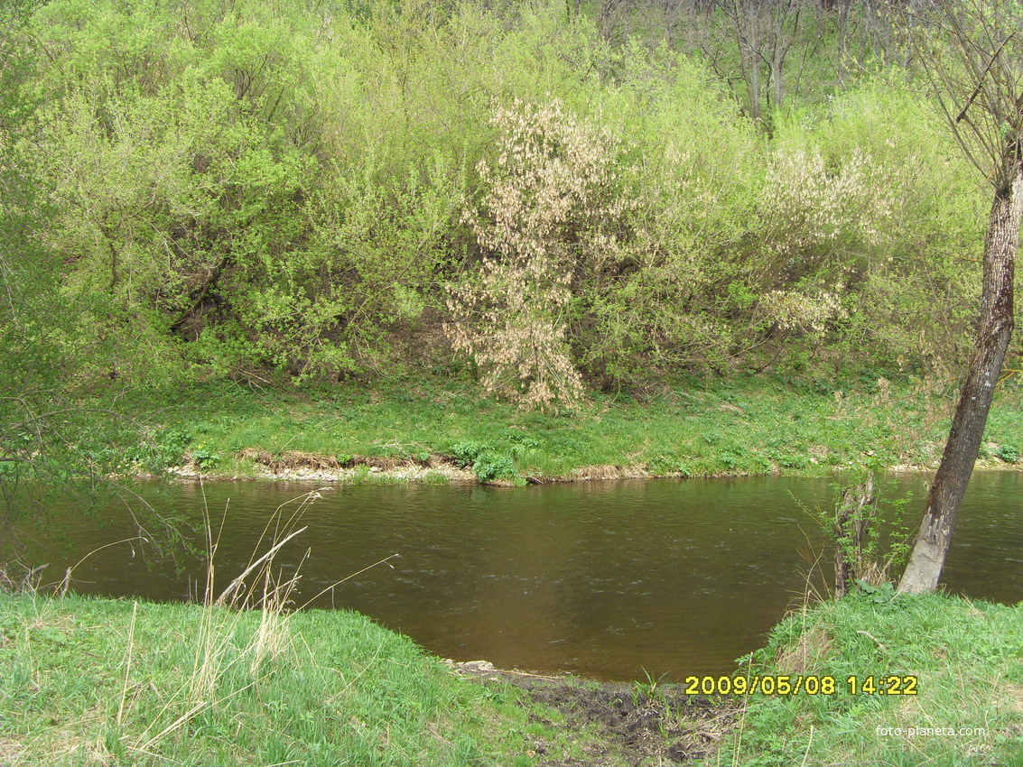 место где переходим речку