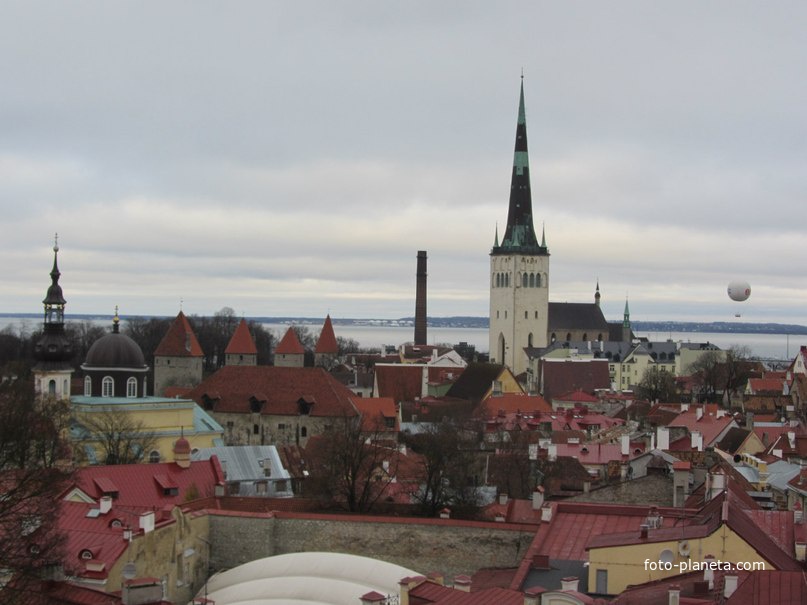 Таллинн. Вид со смотровой площадки