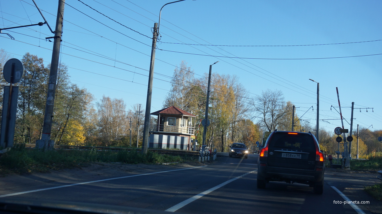 ж/д переезд.