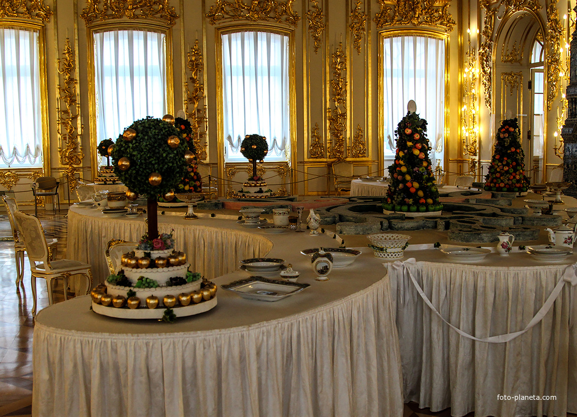 Кавалерская столовая в Екатерининском дворце