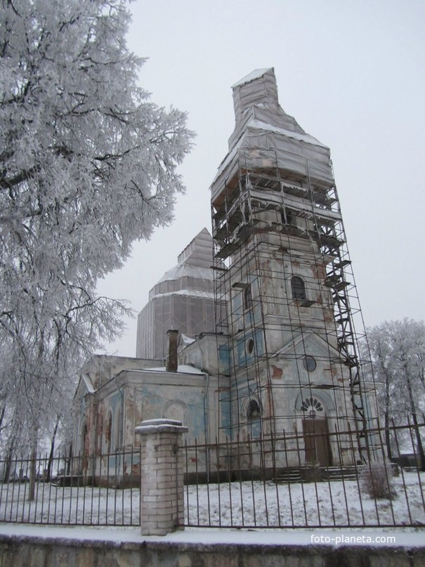 Церковь во имя Святого Николая Чудотворца в Ильешах.