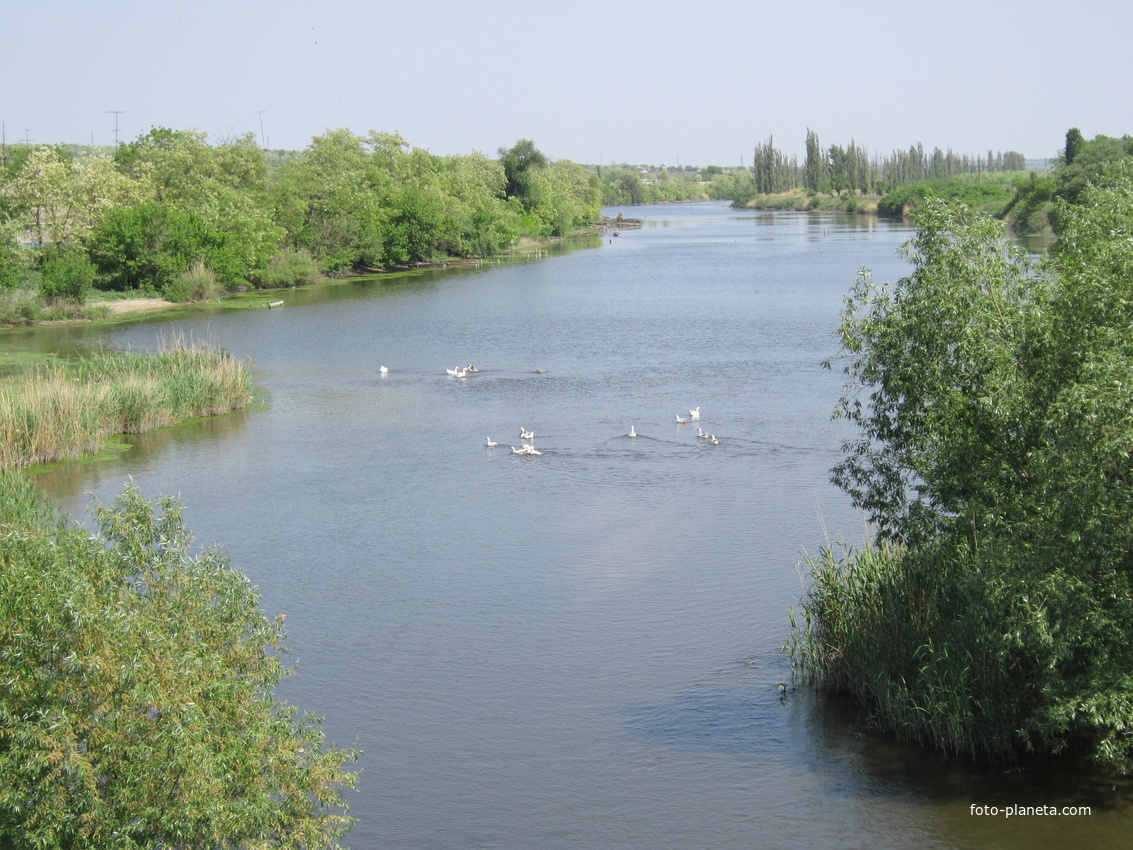 р.Ингул. Вид с моста