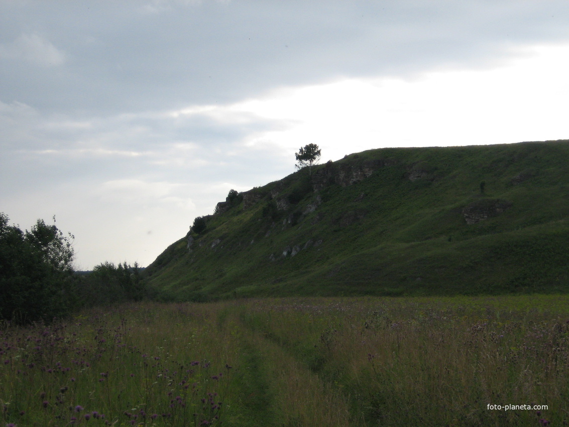 Кочебахтинская гора со стороны Лукино