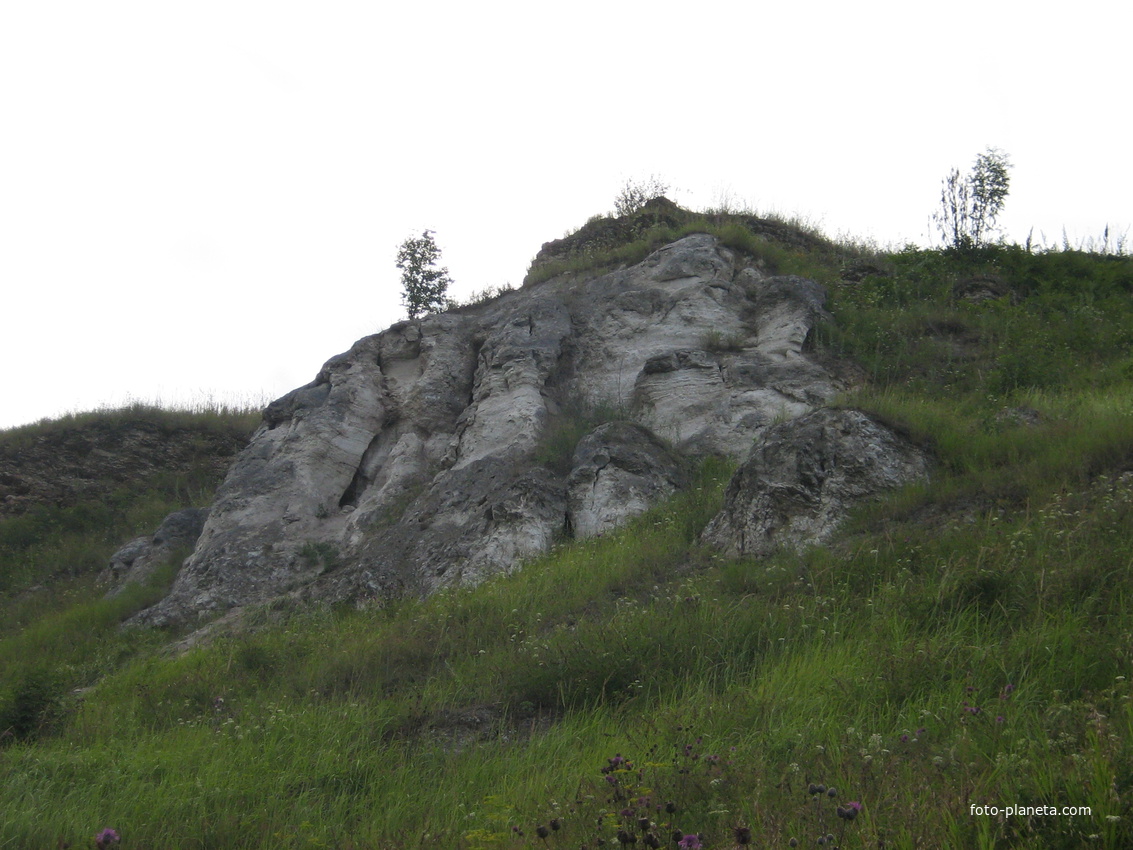 белый камень на Кочебахтинской горе