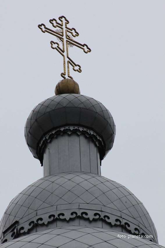 Обоянь. Купол Свято-Троицкого храма.