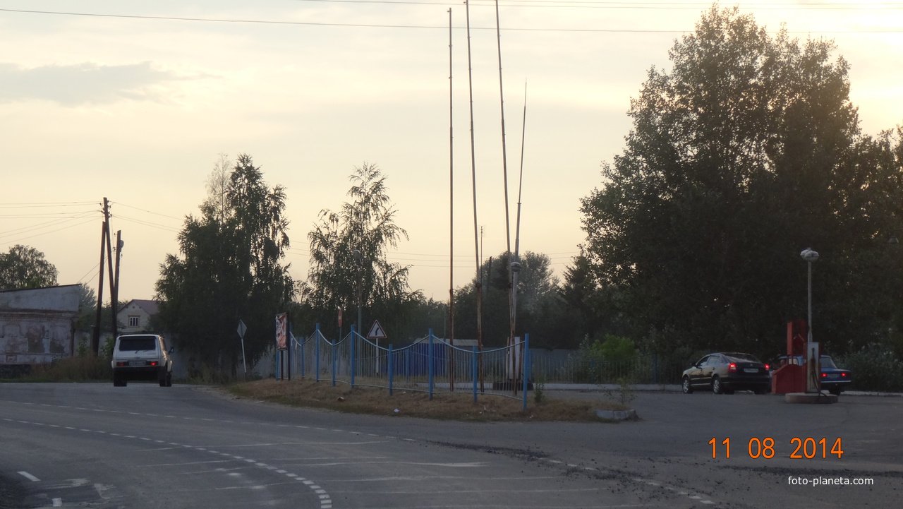 Заправочная  станция ГСМ в поселке Солнцево.