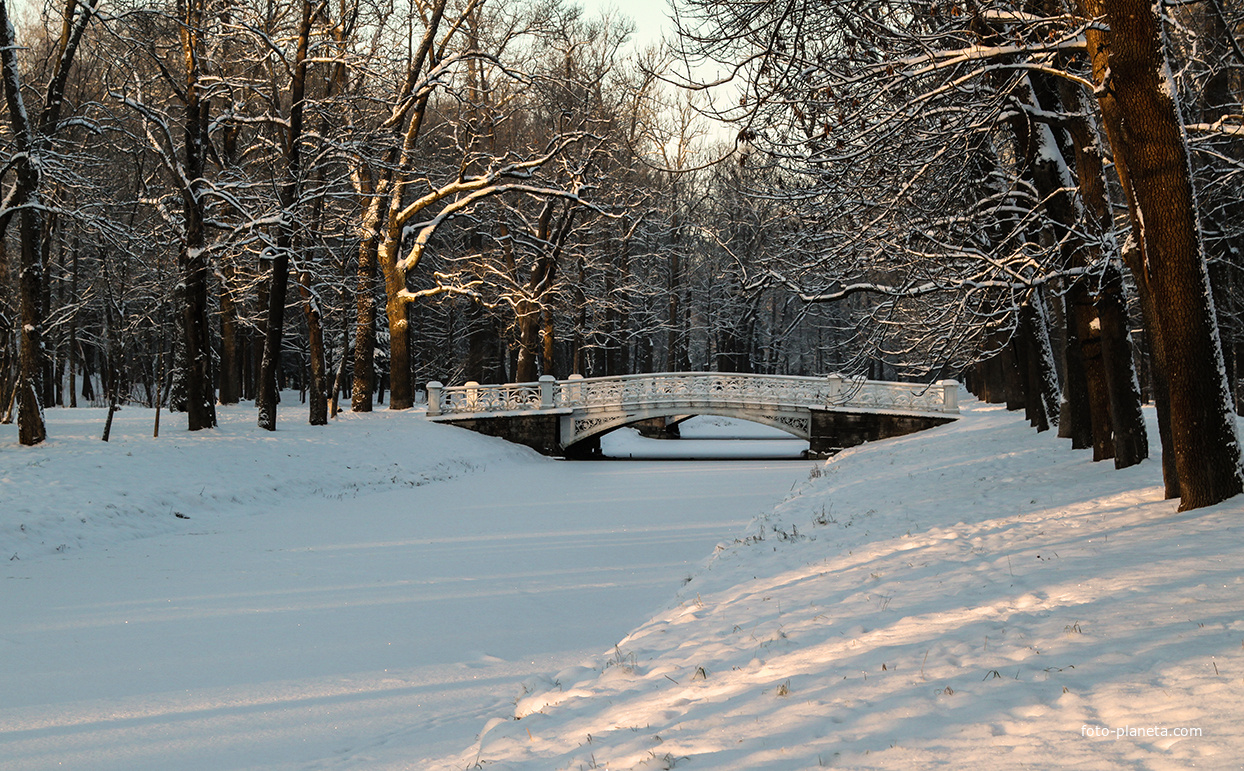 Канал зимой