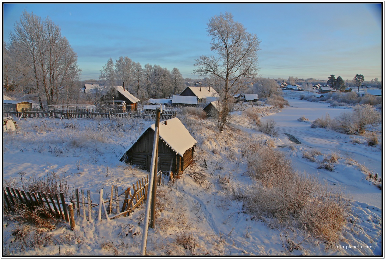 По берегу Цны.